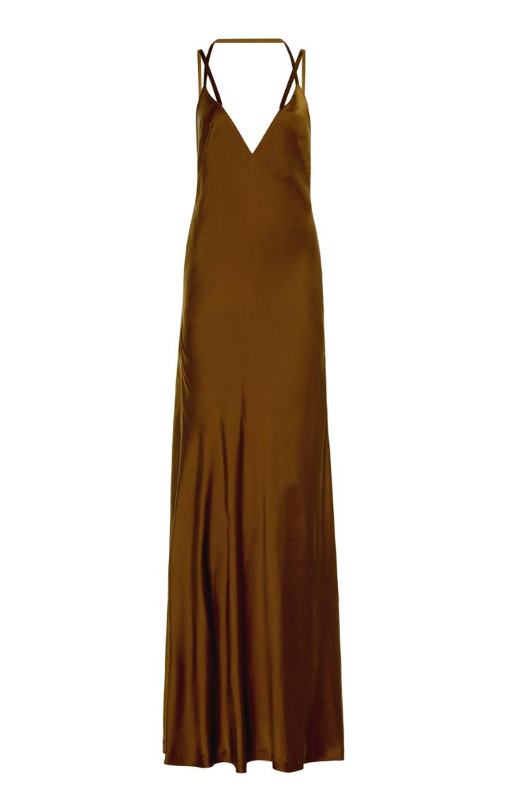 Moda Operandi Haider Ackermann Criss-cross Silk Dress Size: 38
