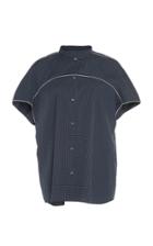 Martin Grant Oversized Cap Sleeve Top
