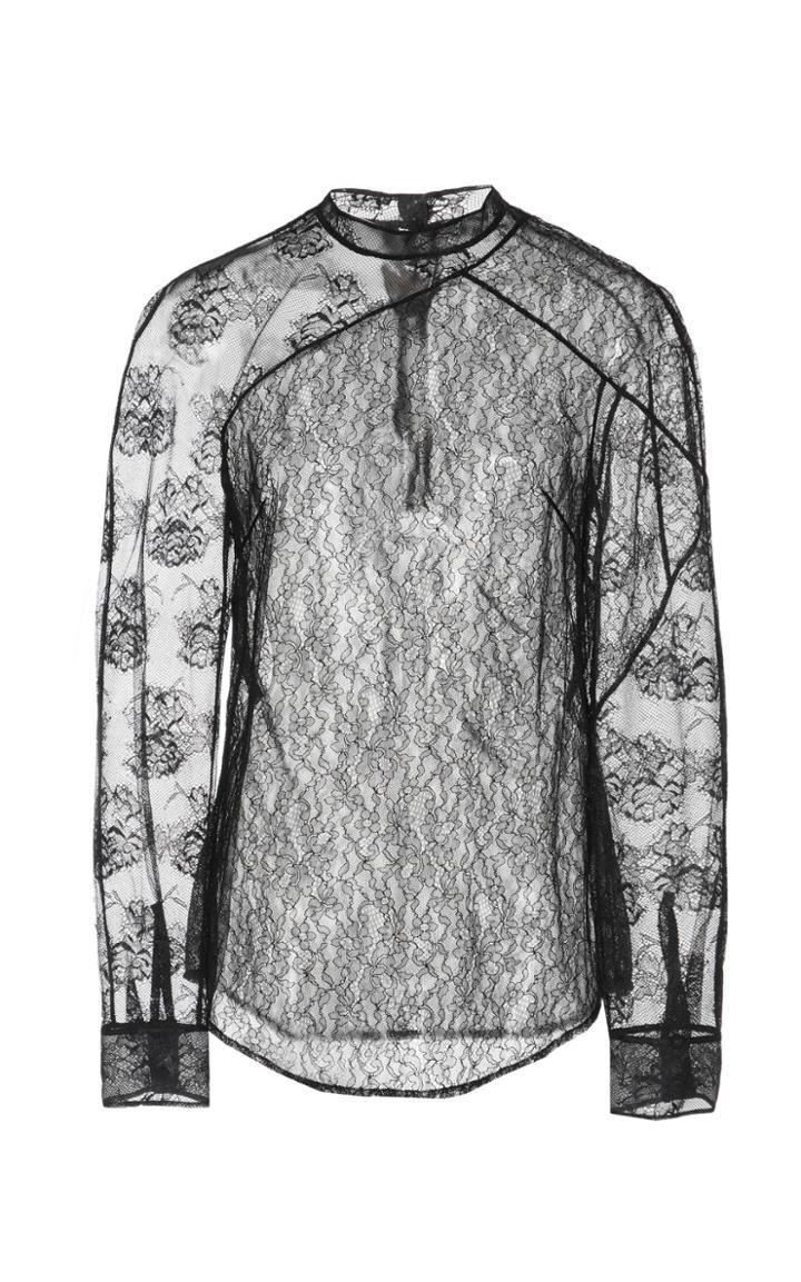 Christopher Kane Patchwork Lace Shirt