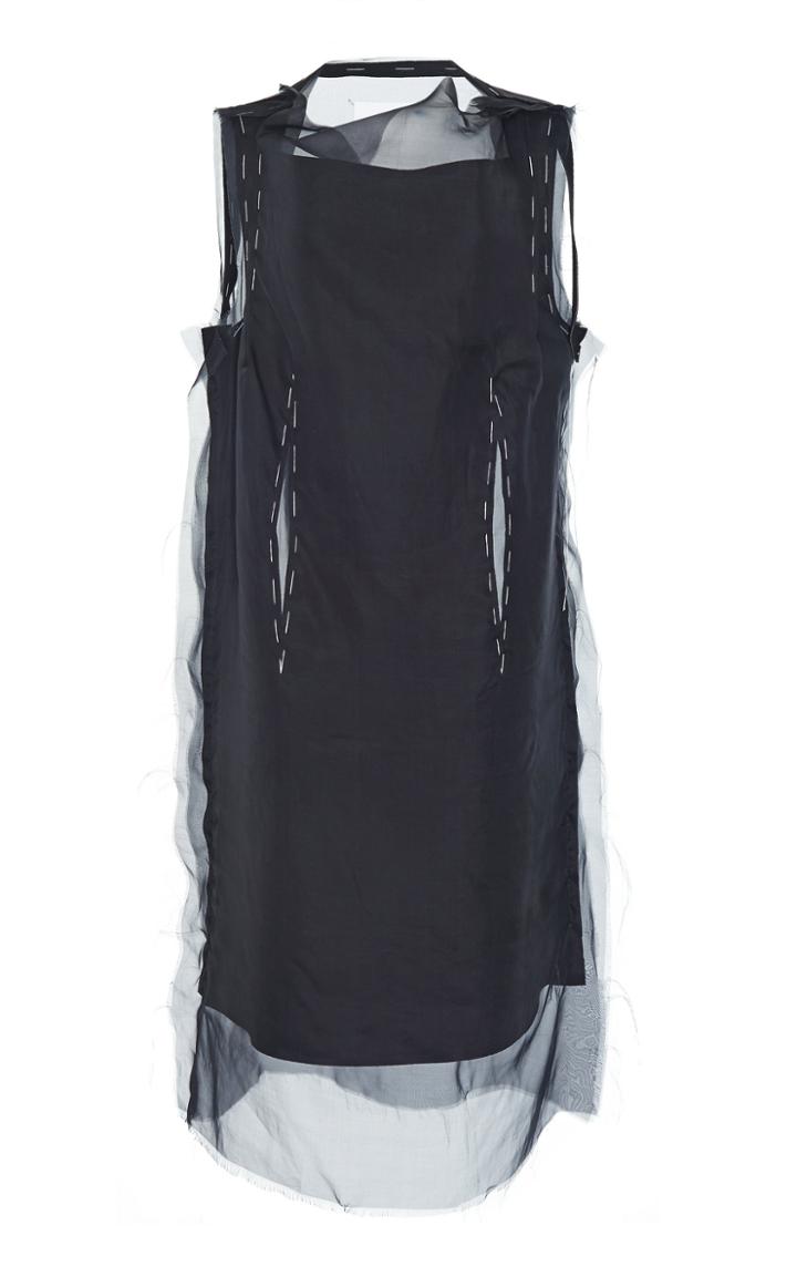 Maison Margiela Sleeveless Shift Silk Dress