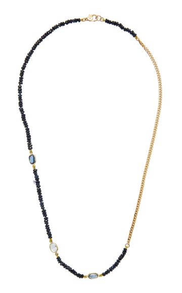 Objet-a The Blue Hour Midnight Blue Sapphire Necklace