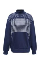 Saptodjojokartiko Striped Turtleneck Sweater