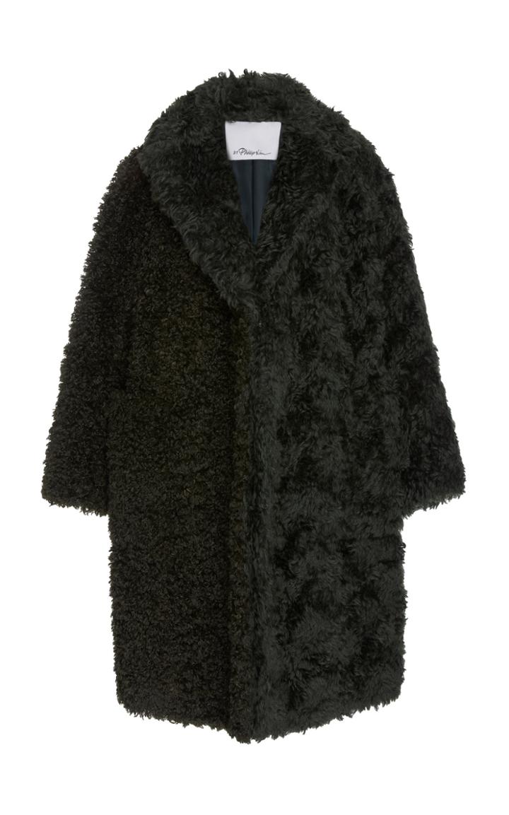 3.1 Phillip Lim Oversized Faux-shearling Coat