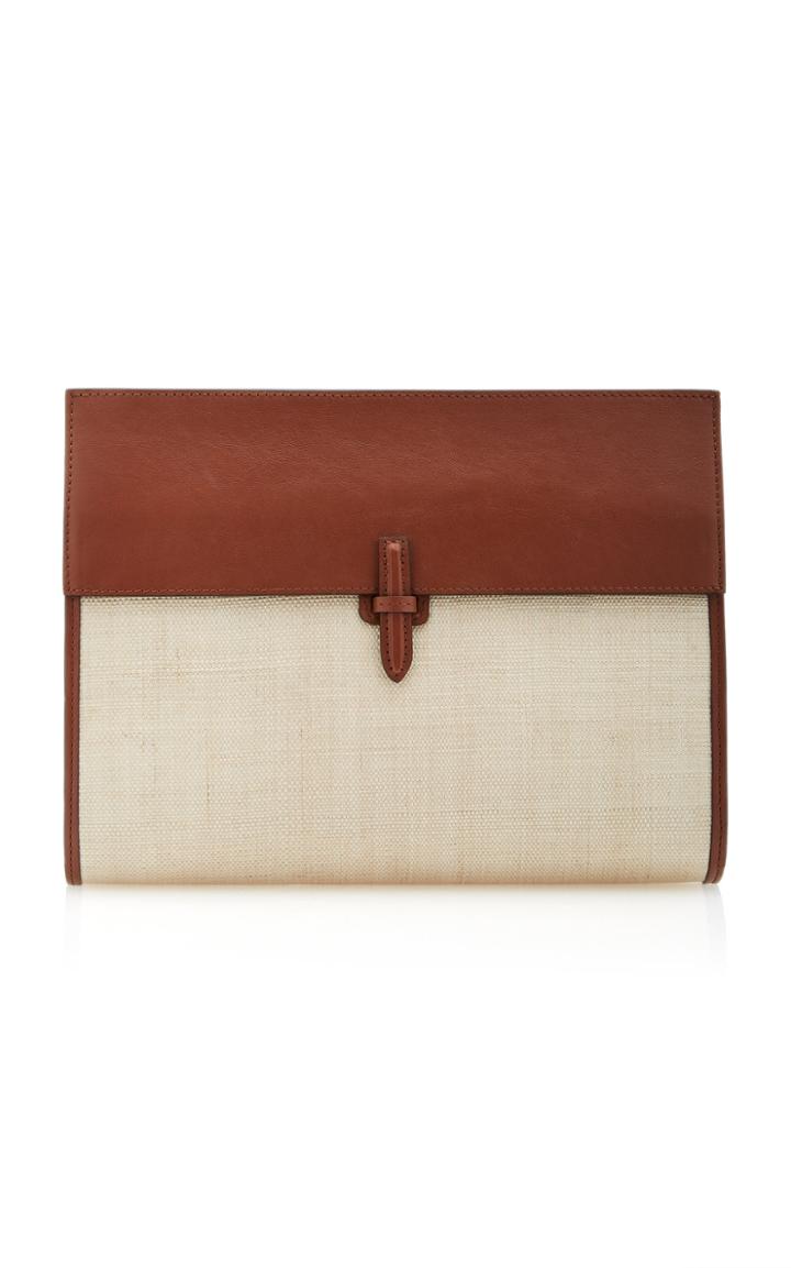 Hunting Season Large Platano And Napa Soft Clutch
