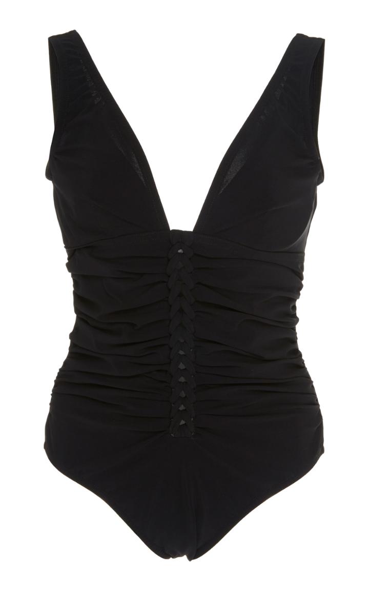 Karla Colletto Joana Ruched Underwired Swimsuit