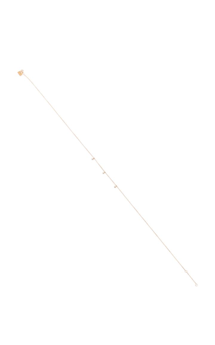 Vanrycke 18k Rose Gold Diamond Necklace