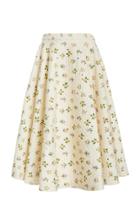 Moda Operandi Loveshackfancy Lenora Quilted Cotton Skirt