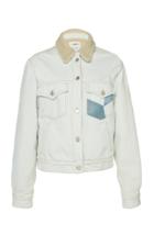Isabel Marant Toile Lindy Patchwork Jean Jacket