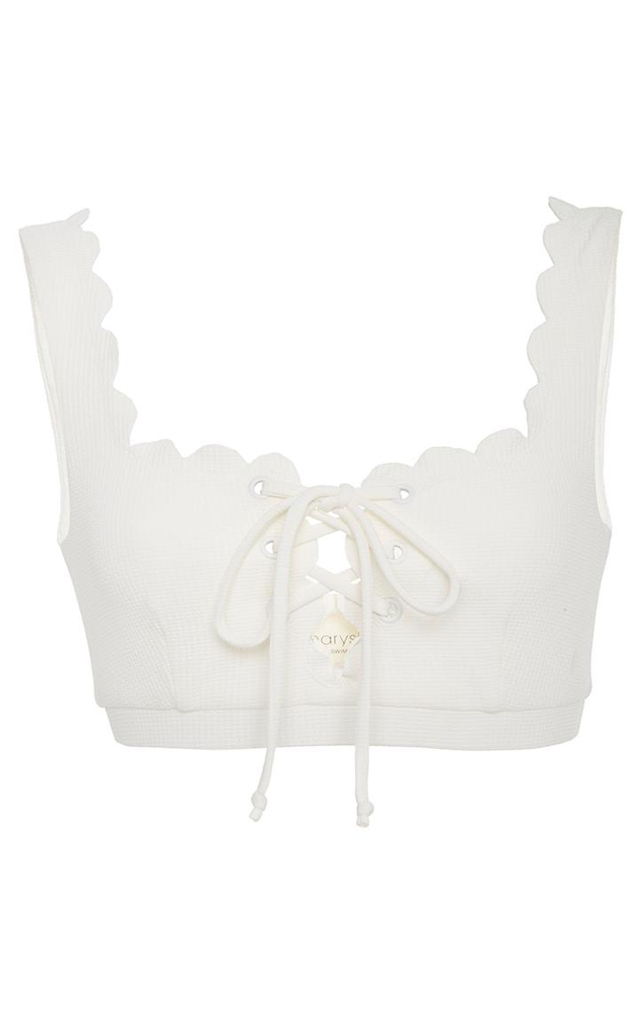 Marysia Swim Palm Springs Tie Bikini Top