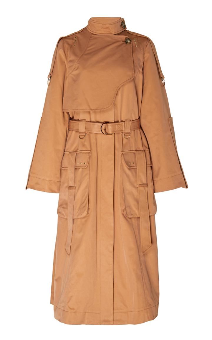 Acler Delton Longlined Trench
