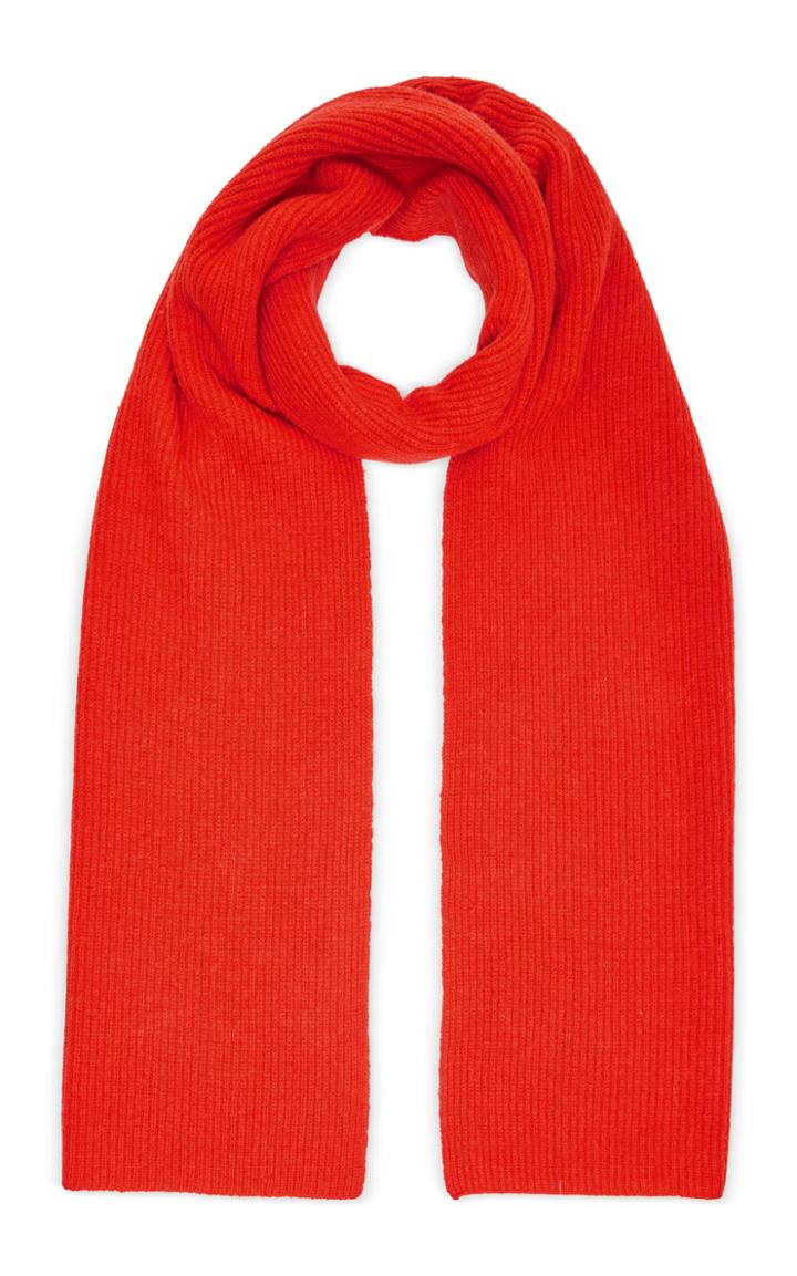 Moda Operandi Ganni Ribbed Wool-blend Scarf
