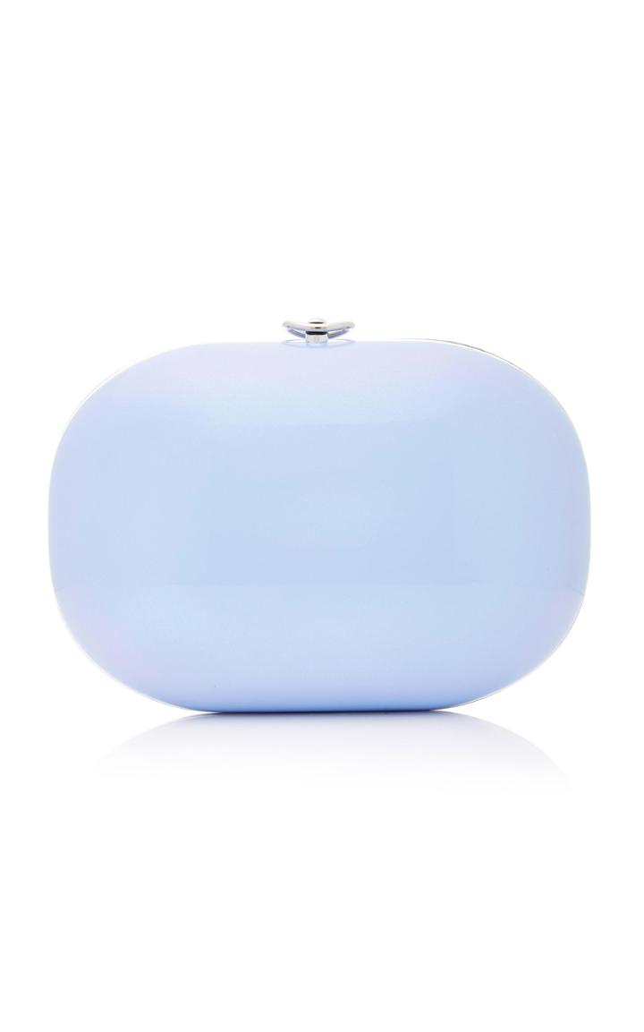 Jeffrey Levinson Large Elina Metallic Clutch