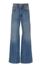 Ganni High-rise Wide-leg Jeans