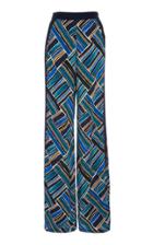 Talitha Painted Print Wide Leg Pant