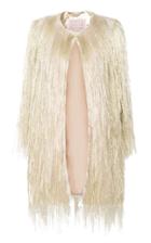 Maria Lucia Hohan Dollet Metal Fringe Coat