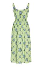 Moda Operandi Emilia Wickstead Floral Print Dress Size: 8