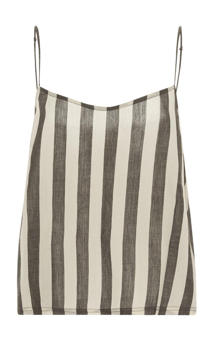 Anaak Akari Striped Cotton Top