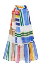Moda Operandi Silvia Tcherassi Binasco Printed Cotton Tiered Skirt