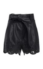 Marissa Webb Jane Leather Shorts