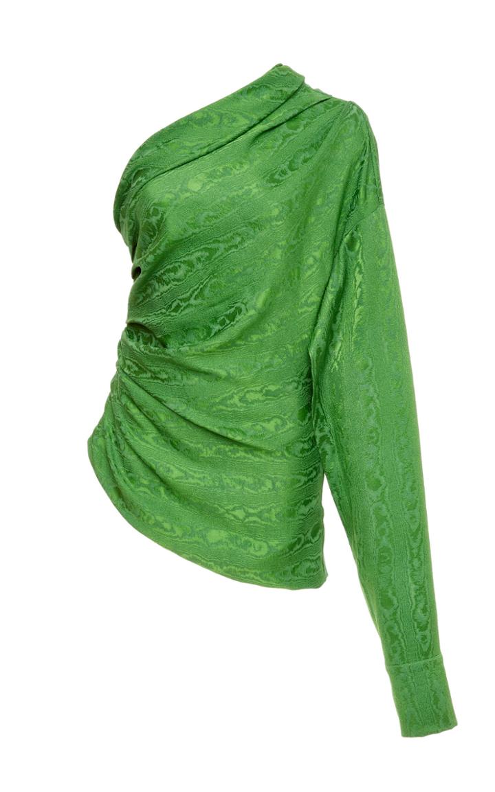 Hellessy Paley One Shoulder Shirt