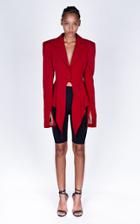 Moda Operandi Monot Crepe Peplum Blazer