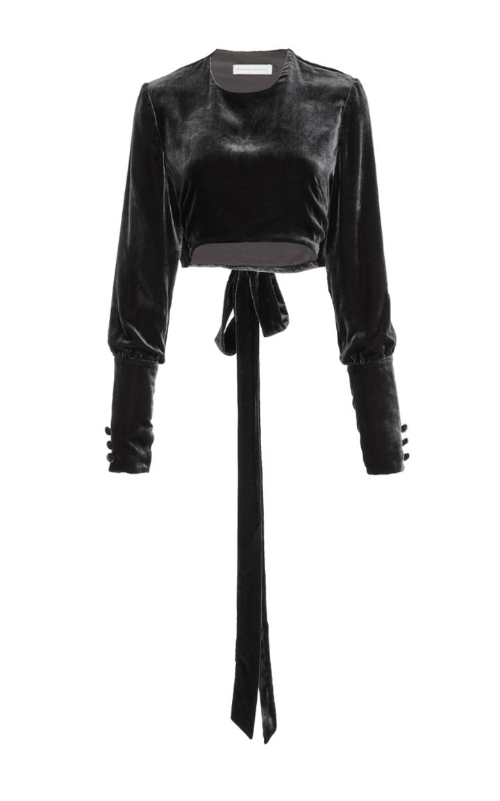 Eleanor Balfour Zani Velvet Top
