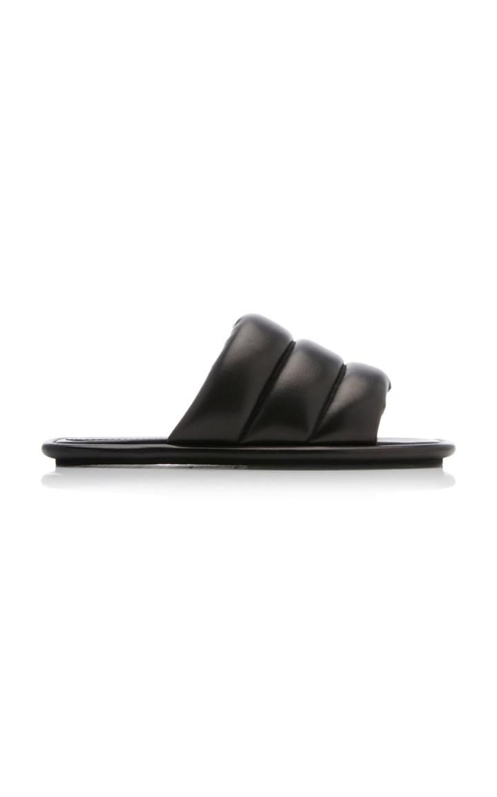 Proenza Schouler Quilted Leather Slides