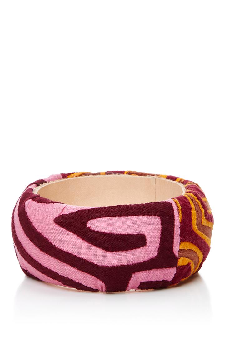 Mola Sasa Multicolored Printed Bangle