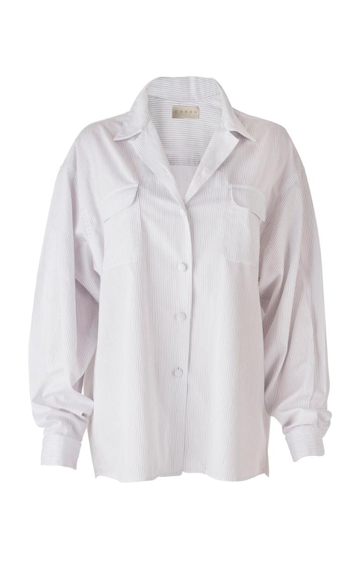 Daneh Oversized Pin Stripe Shirt