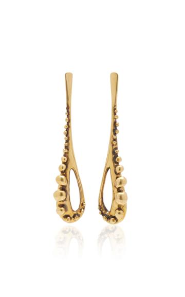 Moda Operandi Lisa Eisner Bronze Organic Spora Drop Earrings