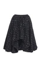 Moda Operandi Molly Goddard Britt Floral-print Cotton High-low Skirt Size: 10