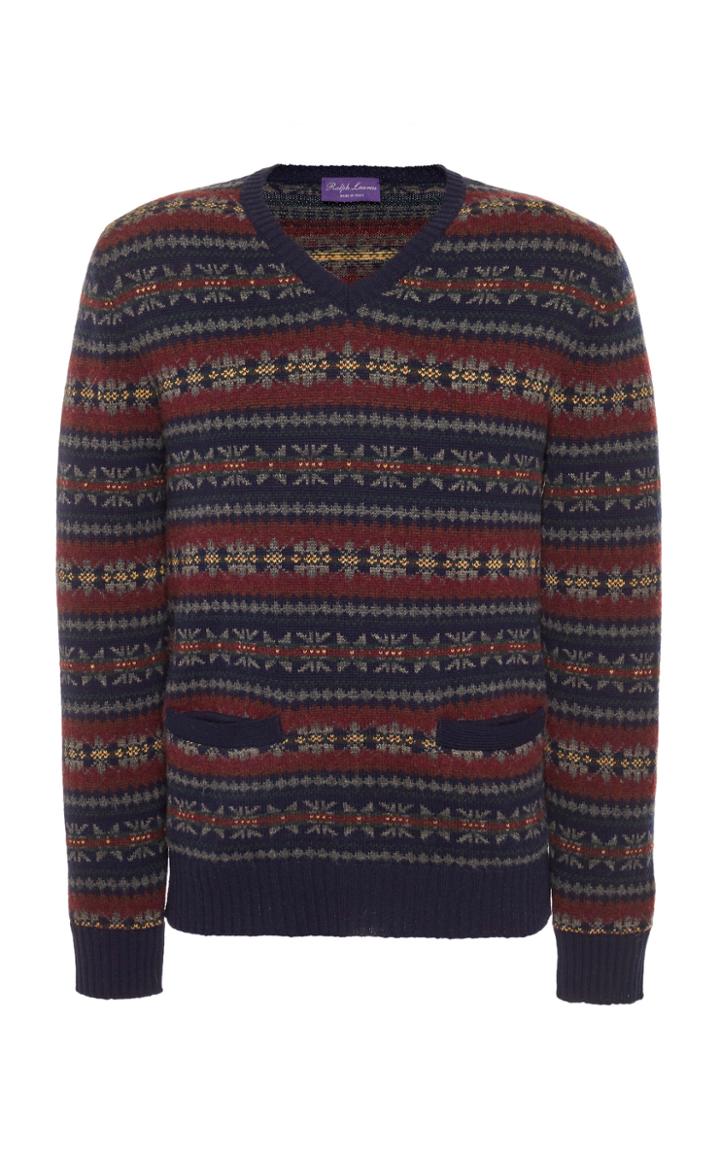 Ralph Lauren Fairisle Sweater With Pockets