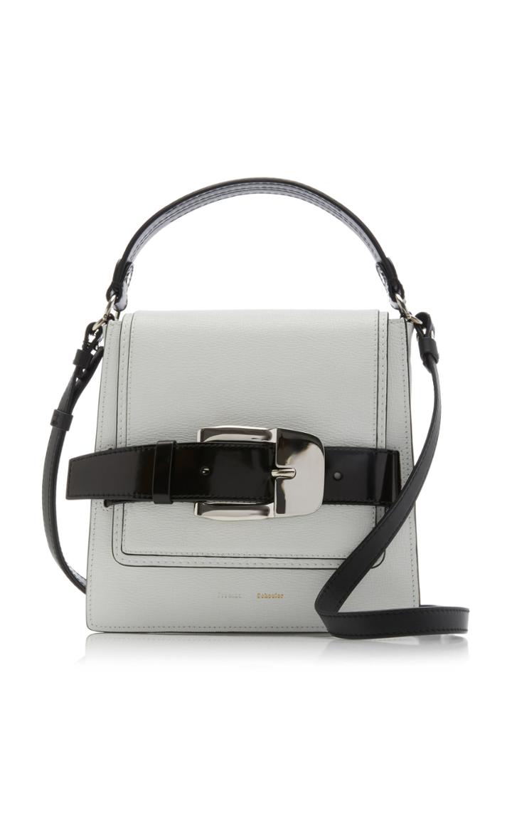 Moda Operandi Proenza Schouler Buckle Trapeze Leather Shoulder Bag