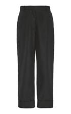 Moda Operandi The Row Carola Cropped Cotton Straight-leg Pants Size: 2