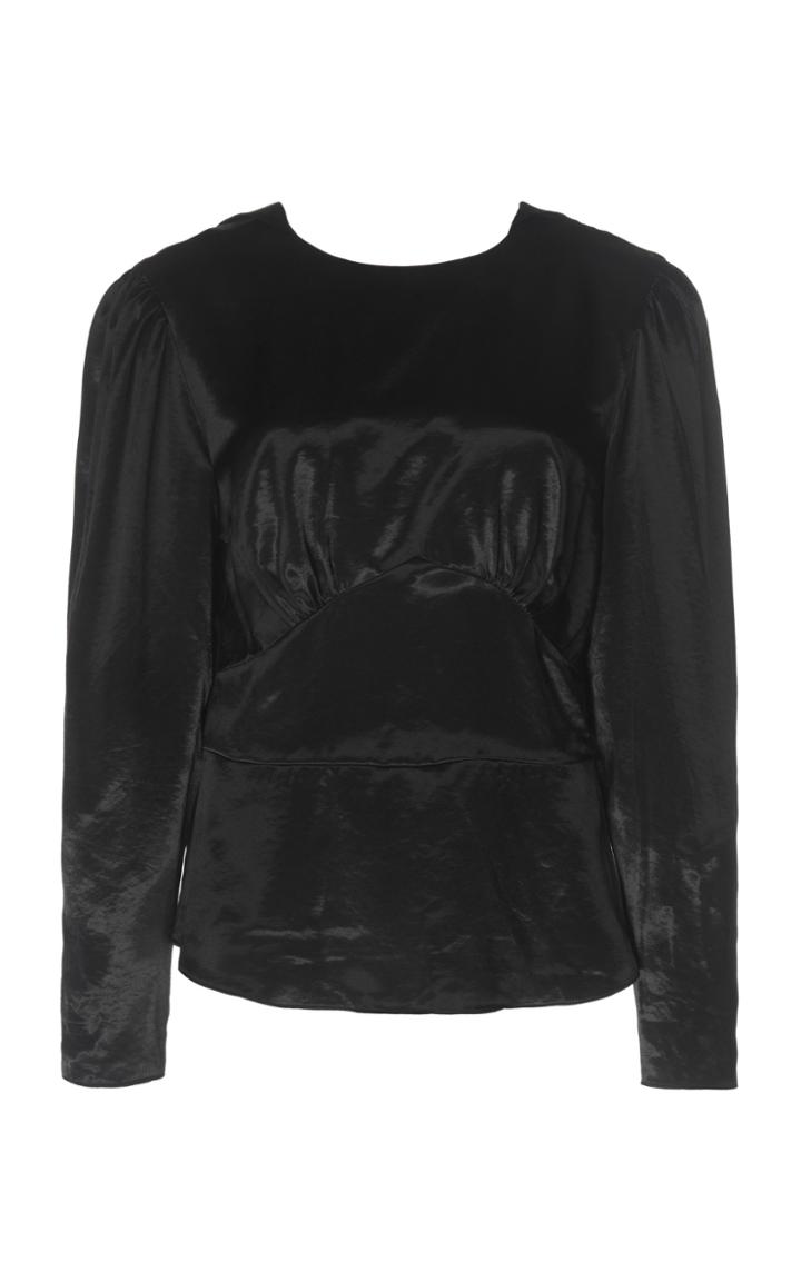 Alexachung V-back Satin Blouse