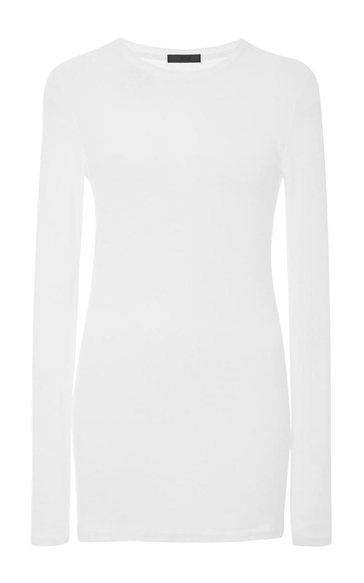 Atm Anthony Thomas Melillo Ribbed Stretch-micro Modal Top