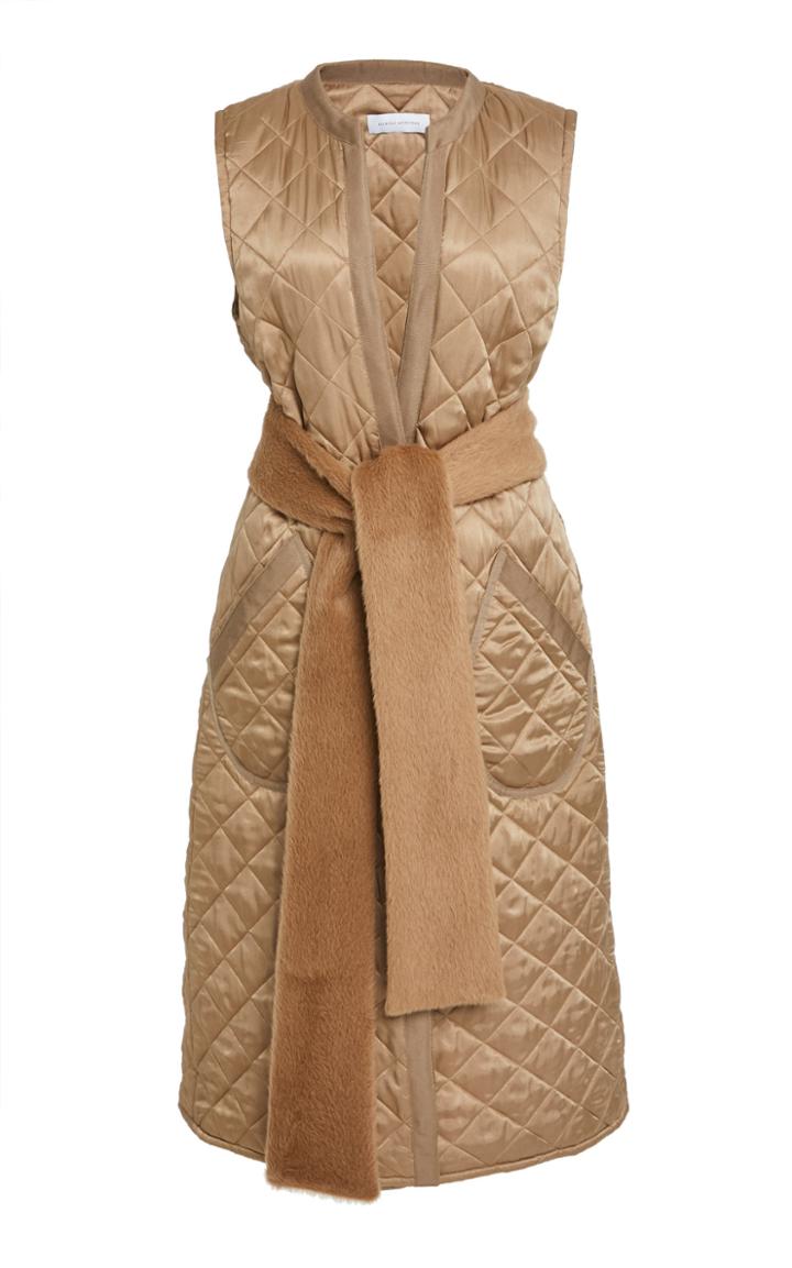 Marina Moscone Quilted Gilet Vest
