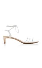 Marina Moscone Knotted Leather Sandals