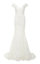 Moda Operandi Isabelle Armstrong Delilah Off-the-shoulder Lace Mermaid Gown