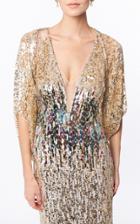 Moda Operandi Jenny Packham Pastel Bell Beaded Cape