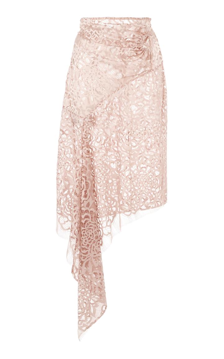 Peter Pilotto Lace Asymmetric Skirt