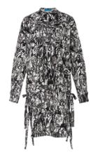 Jonathan Cohen Knotted Cotton Tunic Dress