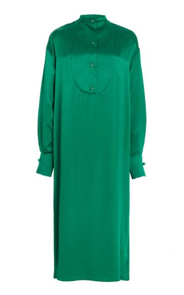 Esme Vie Antibes Crepe De Chine Dress