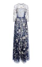 Naeem Khan Open Back Gown