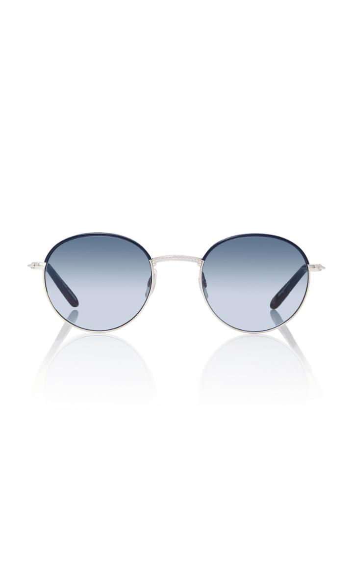 Garrett Leight Cloy 48 Round-frame Sunglasses