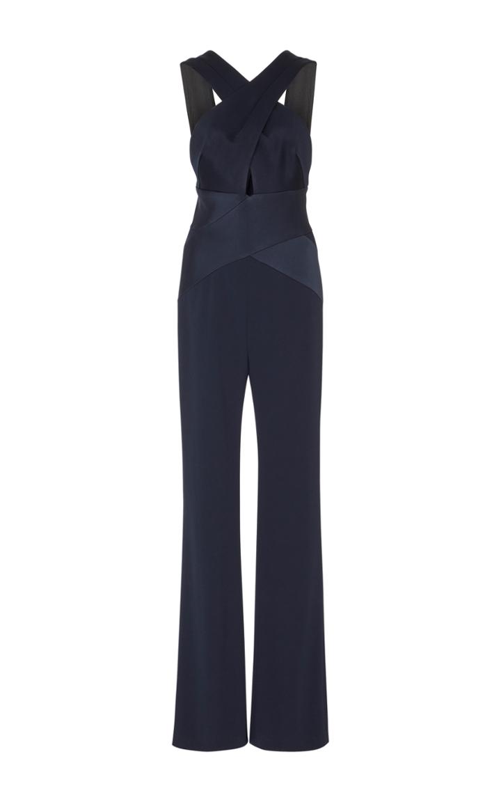 Galvan Wrap-effect Jumpsuit