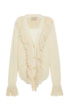 Christopher Kane Fringe Knit Cardigan