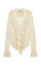 Christopher Kane Fringe Knit Cardigan