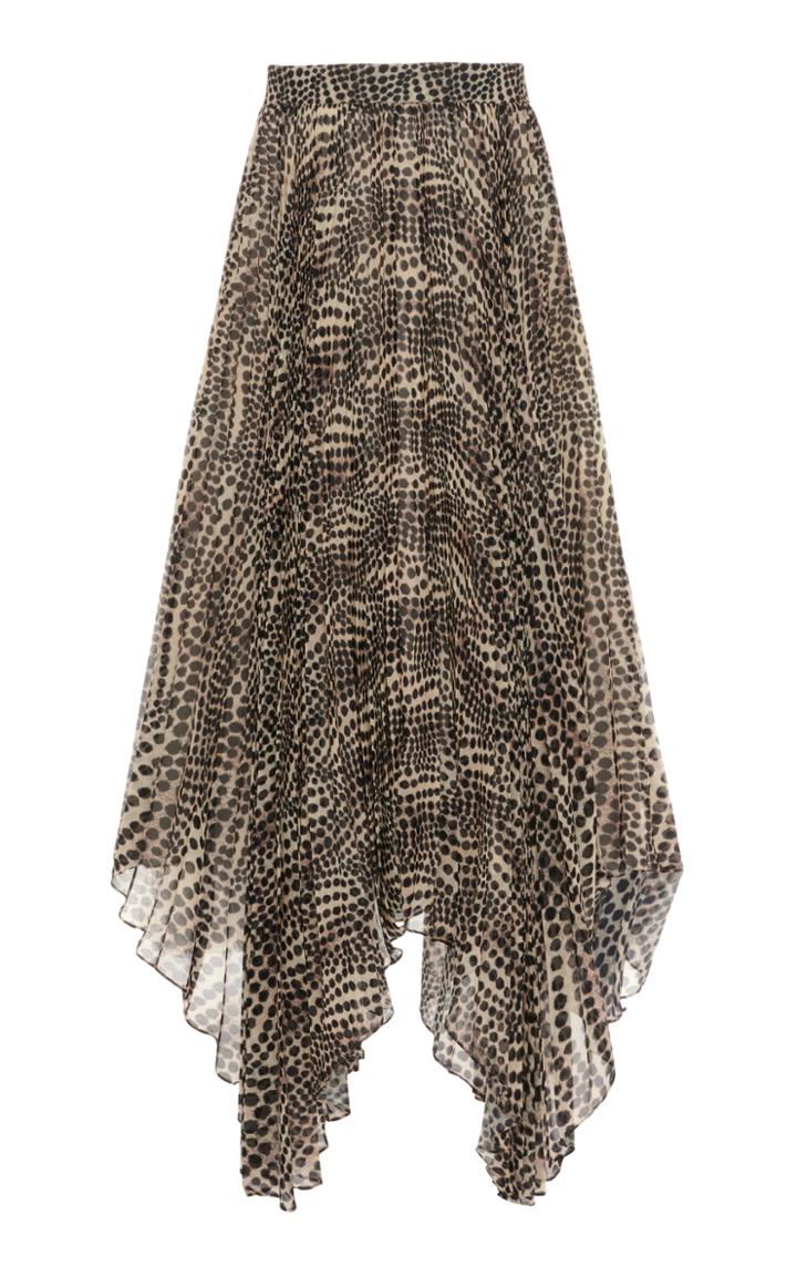 Moda Operandi Isabel Marant Alena Printed Georgette Skirt