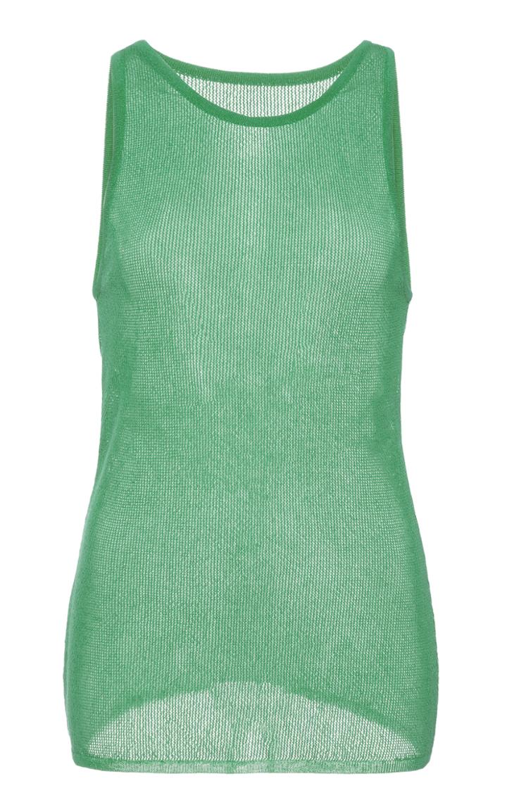 Moda Operandi Gabriela Hearst Asteria Silk-blend Tank Size: S